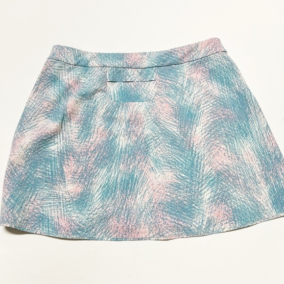 Outdoor Voices Womens Pink Blue Prism Pattern Ready Set Athletic Skirt Size S - Picture 2 of 4